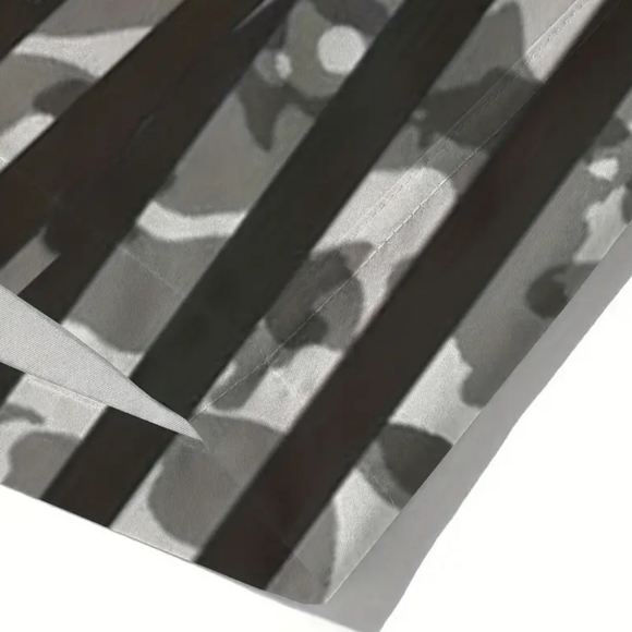 Camo Unisex Lightweight Drawstring Shorts With Pockets Various Sizes #M-95 - Picture 6 of 11